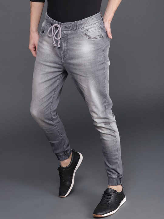 Men Knitted Cropped Trousers